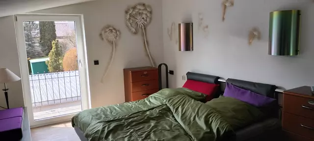 Schlafzimmer Ferienwohnung Hennig